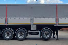 ТОНАР 9599 П/п самосвал зерновоз, V-50м3, алюминиевый, с боковыми люками, ССУ-1150, 4-х осн.