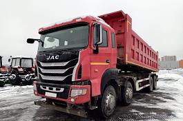 Самосвал JAC N410 8х4 б/у (2023 г.в., 36 546 км)(5848)Сбер комиссия- Бронь Абрамов А.